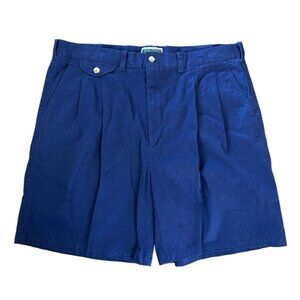 Vintage Ivy Club Men’s Pleated Cotton Shorts. Size 38